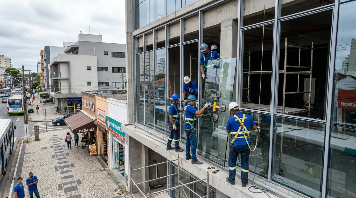 Troca Técnica de Vidros em Jundiaí‑SP