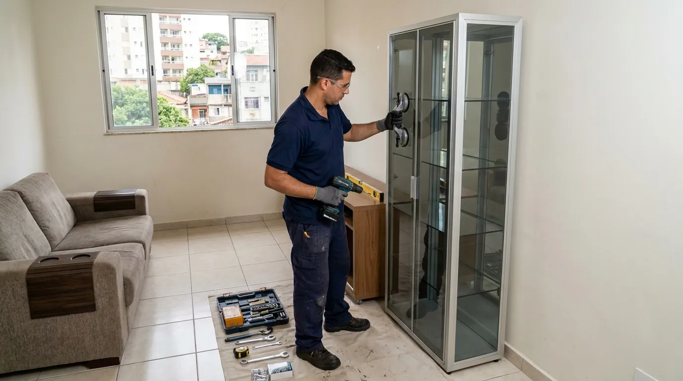 Móveis planejados em vidro em Jundiaí