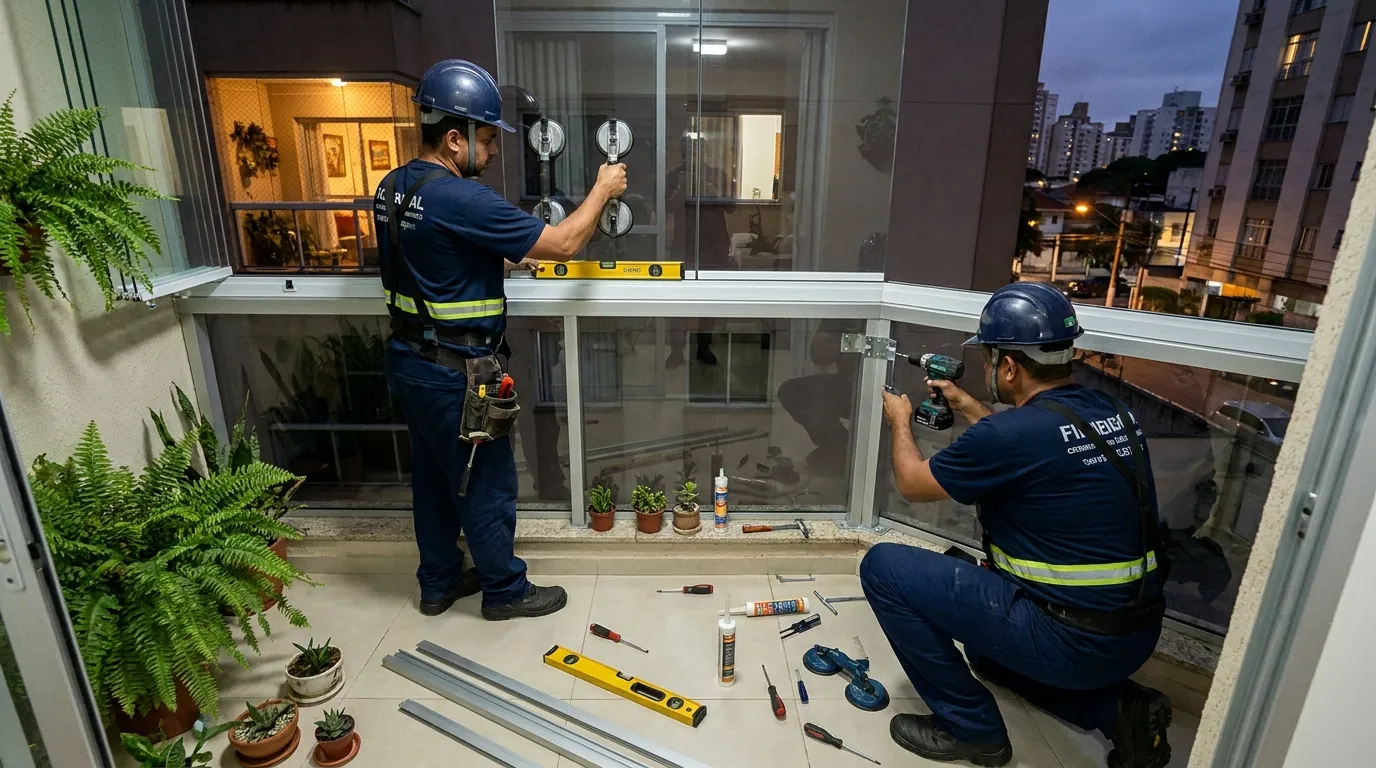 Troca de Vidros e Componentes em Jundiaí‑SP